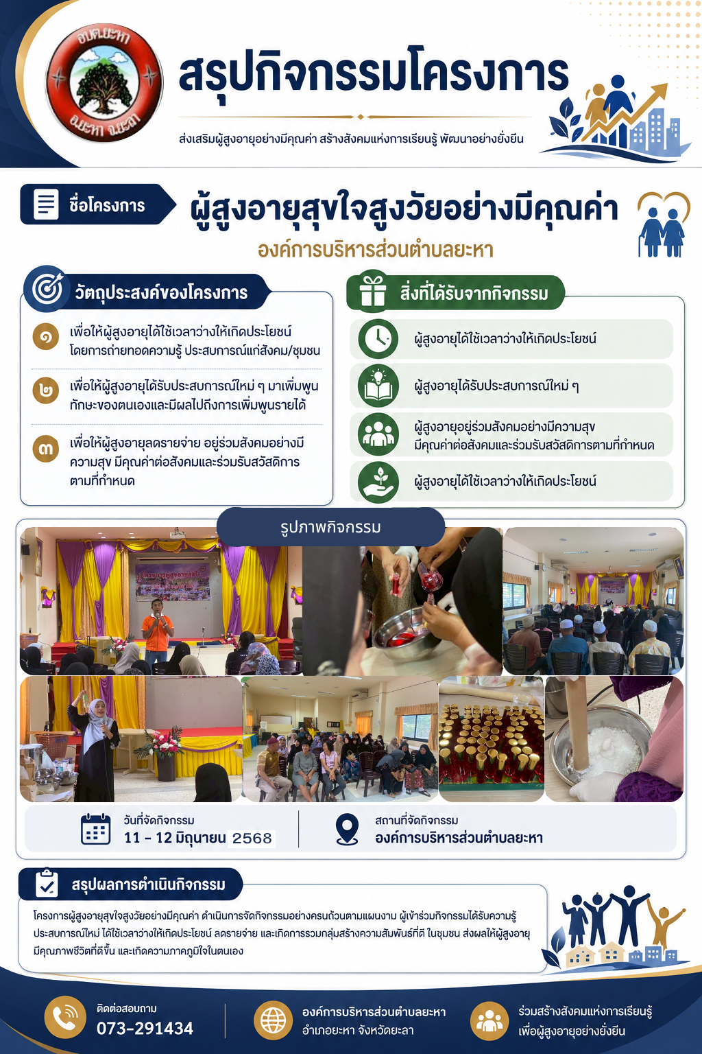 โครงการผู้สูงอายุสุขใจสูงวัยอย่างมีคุณค่า 68